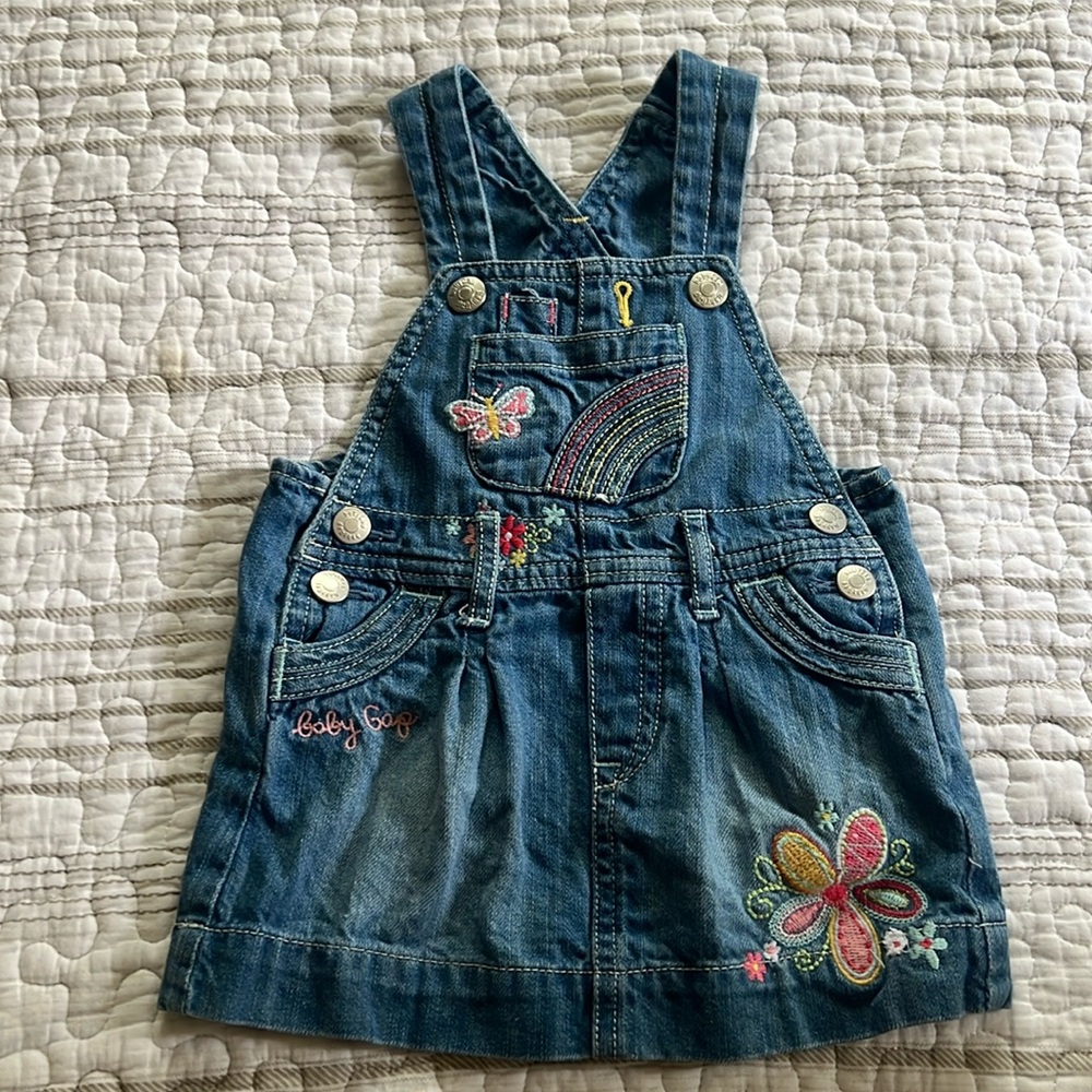 BabyGap Denim Dress, Size 6-12 Months